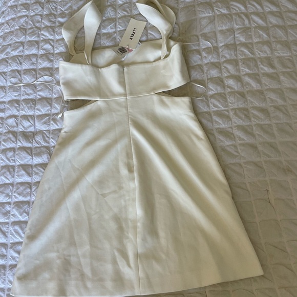 Likely Stella White Sleeveless Mini Dress with Cutouts - Picture 7 of 15